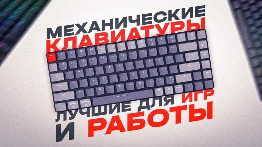 Видео-обзор механических клавиатур для игр и работы