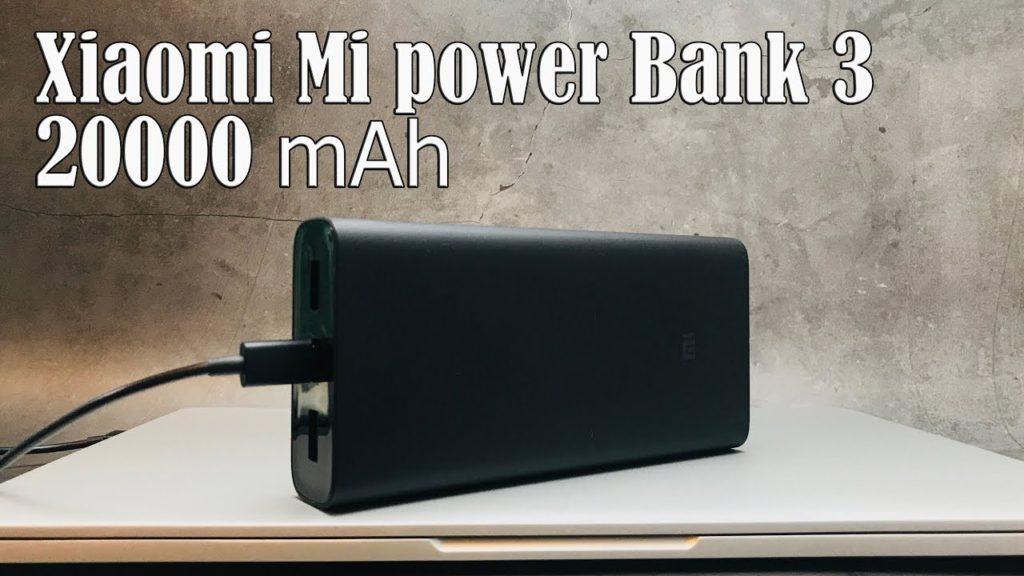 Xiaomi Mi Power Bank 3 на 20000 mAh