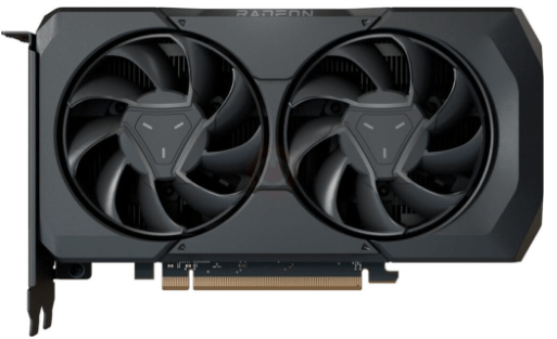 Фото видеокарты AMD Radeon RX 7600