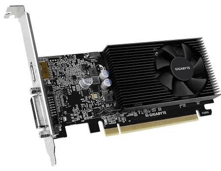 Фото видеокарты Gigabyte GeForce GT 1030 2048 МБ RET