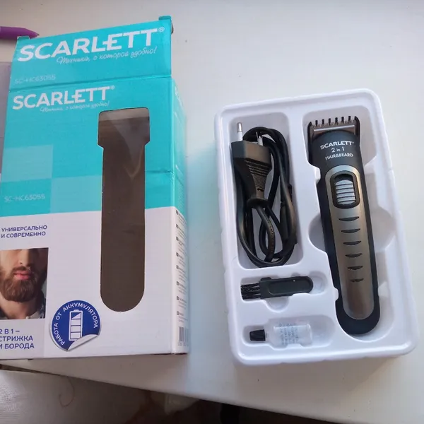 Фото машинки для стрижки волос Scarlett SC-HC63055