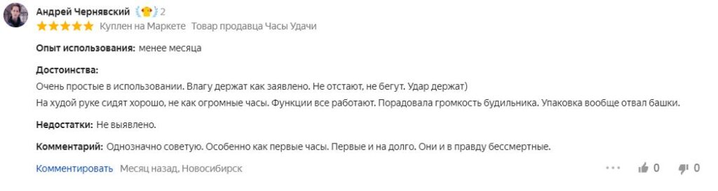 Отзыв на мужские часы Casio G-Shock GA-100-1A4 