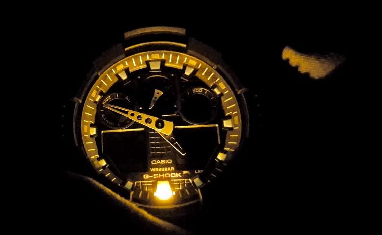 Фото мужских часов Casio G-Shock GA-100-1A4 