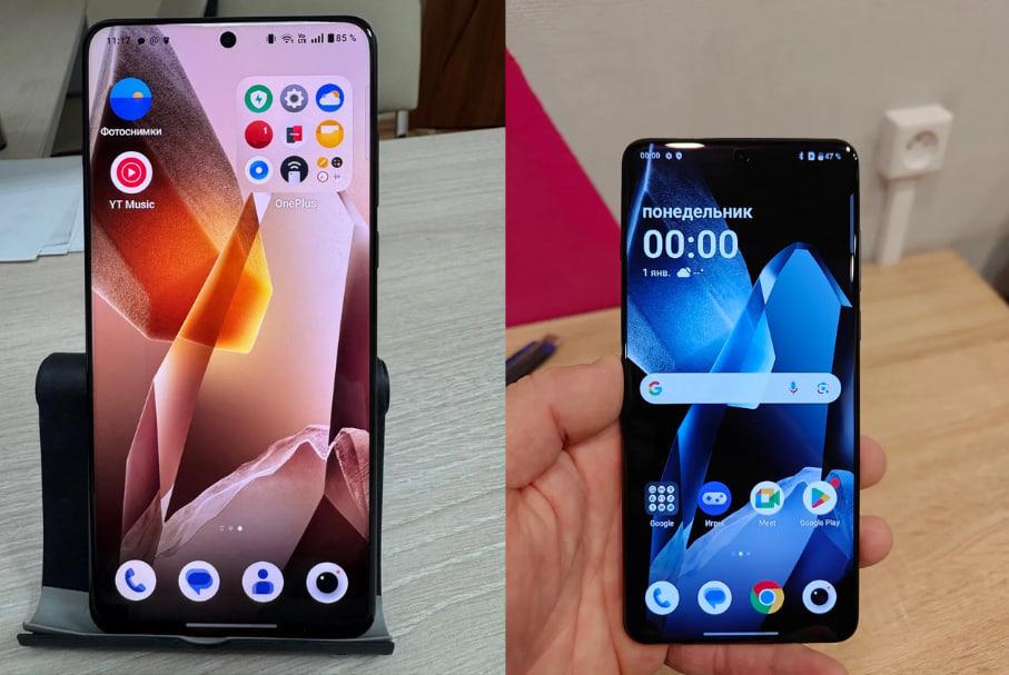 Фото китайского телефона OnePlus 13