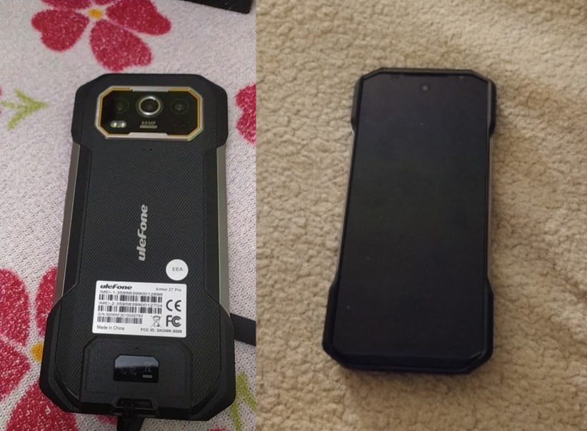 Фото китайского телефона Ulefone Armor 27 Pro 5G