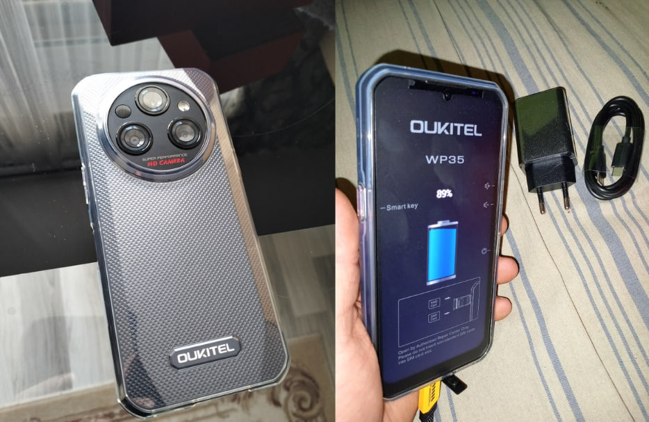 Фото китайского телефона Oukitel WP35