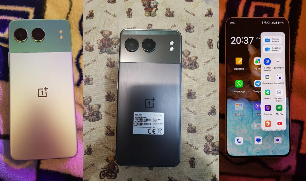 Фото китайского телефона OnePlus Nord 4