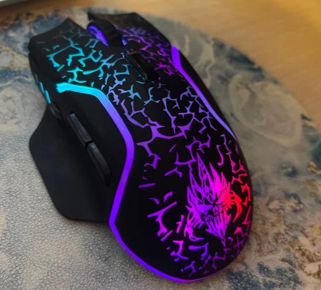 Фото игровой мыши Defender Oneshot LED 7D 3200 dpi