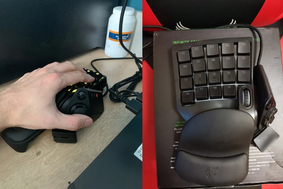 Фото игрового кейпада Razer Tartarus V2