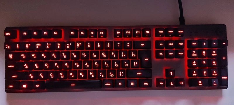 Фото клавиатуры Logitech G413
